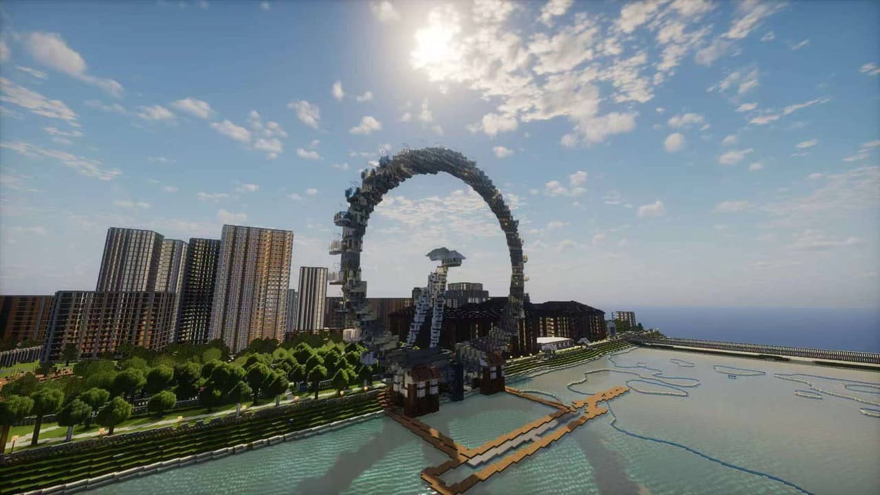Korridor der Themse — London Minecraft map preview
