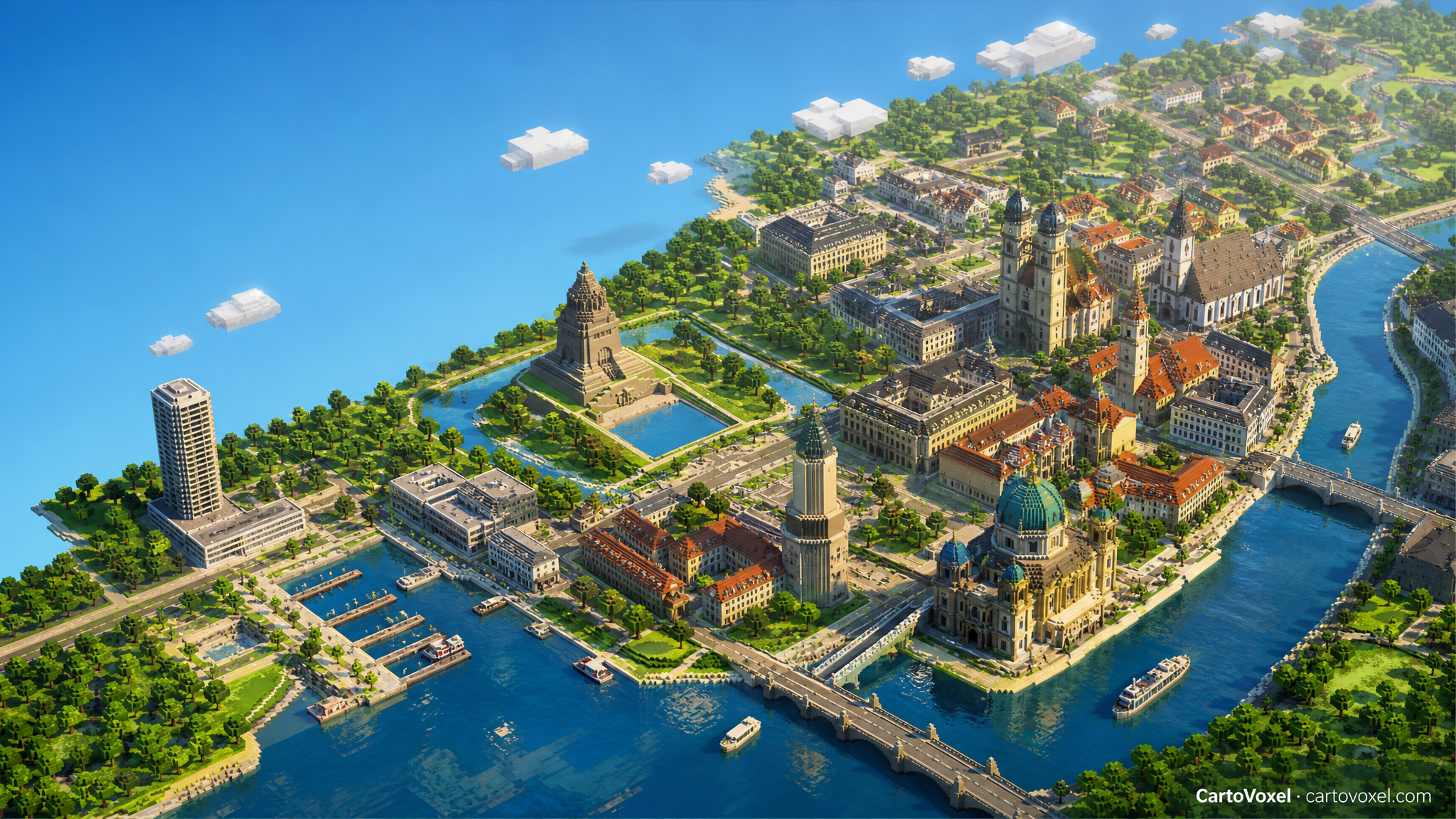 Minecraft world preview of Deutsch