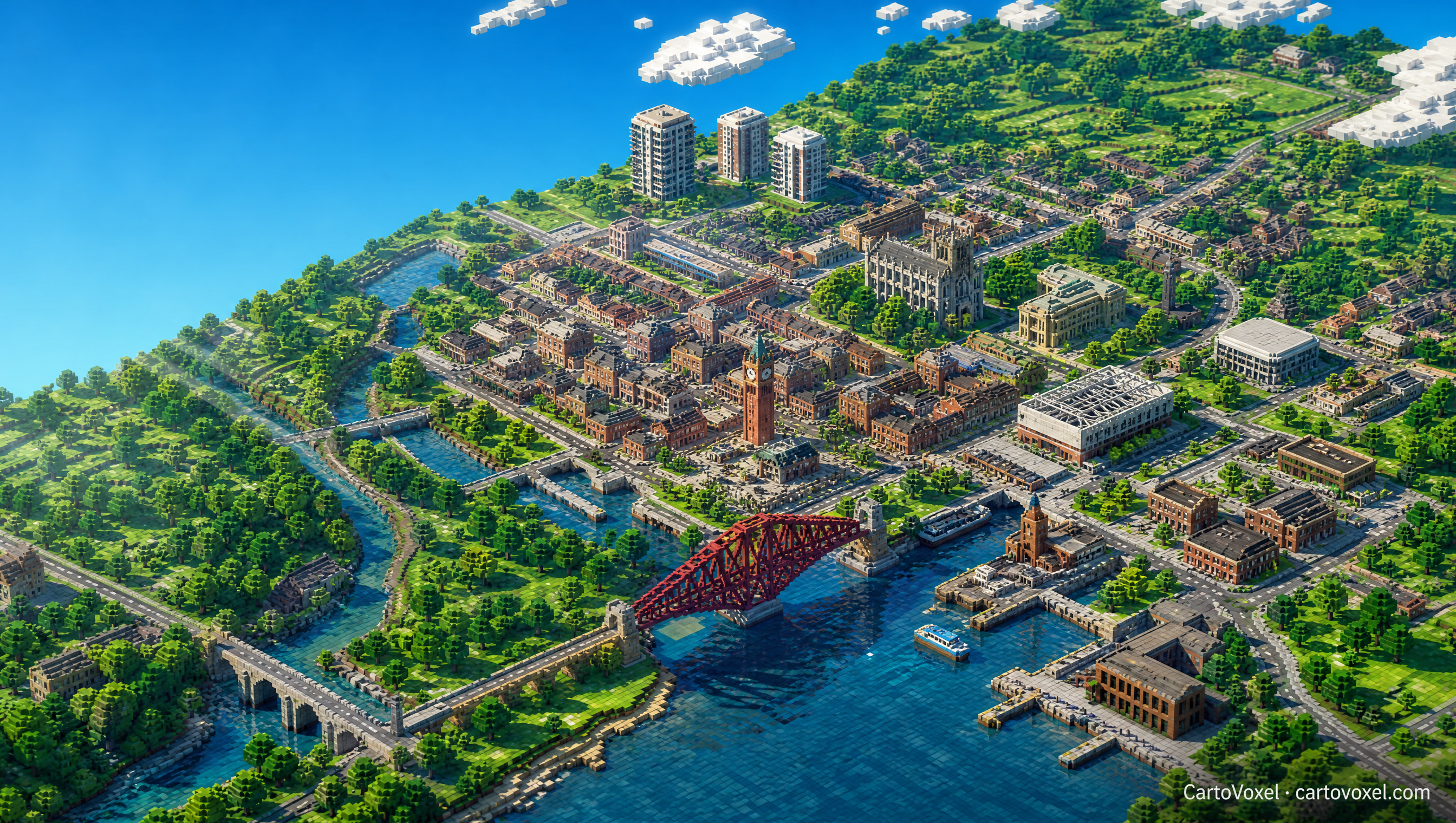 Minecraft world preview of TF8 7QD